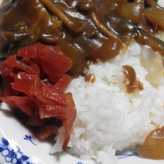 豚バラと茄子のカレー